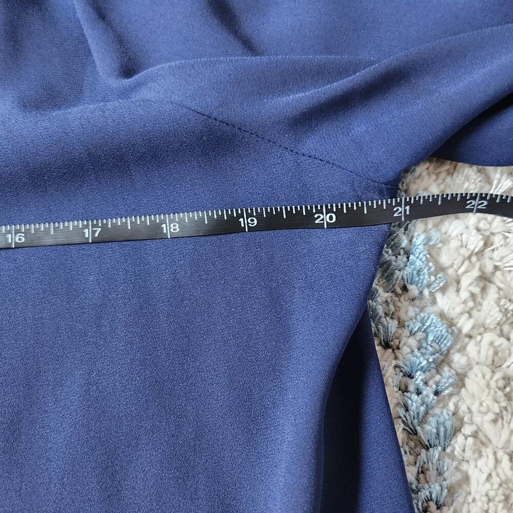Bellatrix Navy Blue Blouse || Medium EUC - Picture 9 of 11